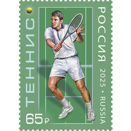 Россия 2025 г. № 3430. Виды спорта. Теннис